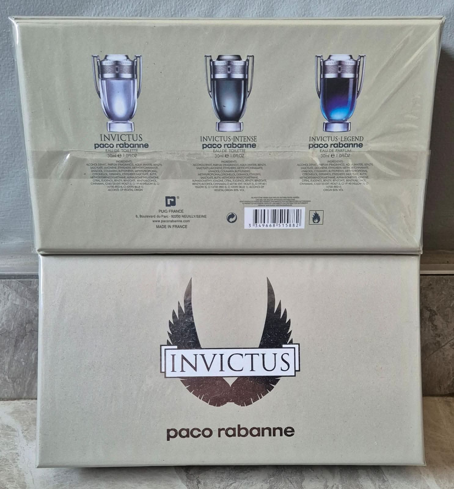 Paco Rabanne Invictus Set (3 x 30ml) – Scentora